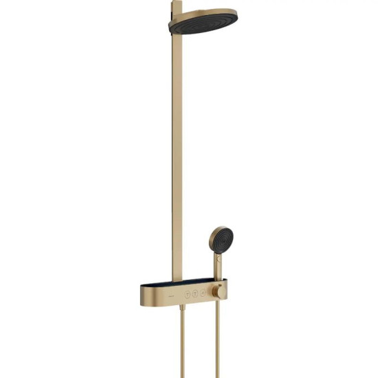 Душевая система Hansgrohe PULSIFY Showerpipe 260 24240140 шлифованная бронза