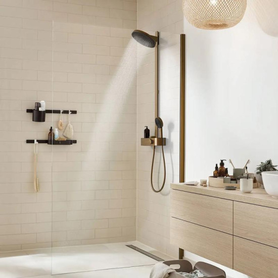 Душевая система Hansgrohe PULSIFY Showerpipe 260 24240140 шлифованная бронза