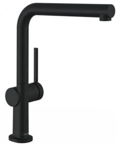Кухонный смеситель Hansgrohe TALIS M54 72845670 черный матовый