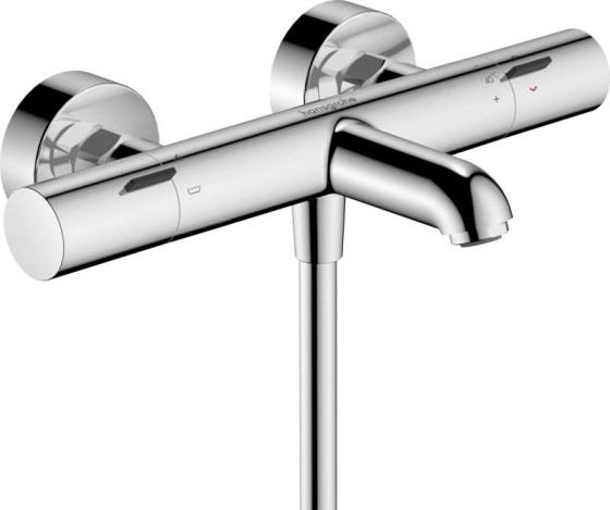 Змішувач термостатичний для ванни Hansgrohe Ecostat FINE 13325000 хром