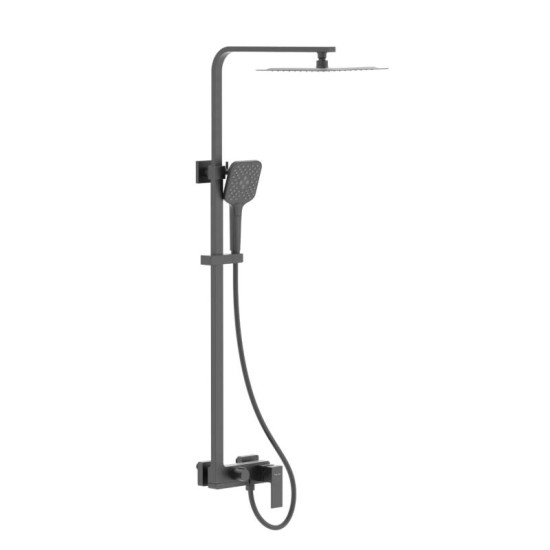 Душевая система Imprese Violik t030B10810SQ черный матовый