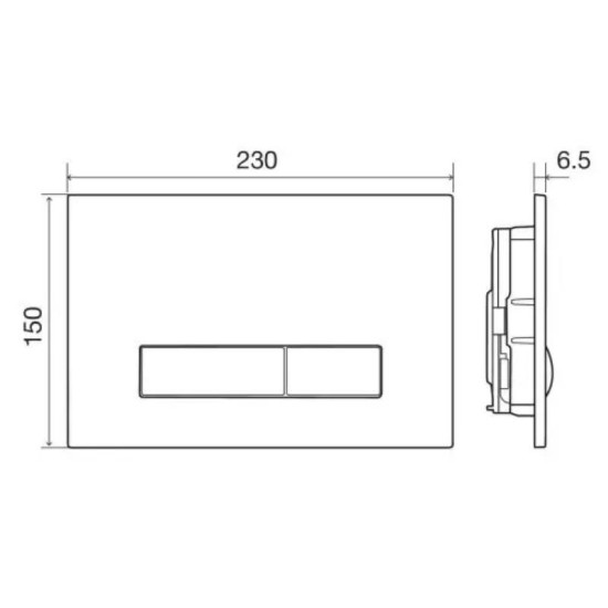 Инсталяция для подвесного унитаза Imprese i-FRAME i9120C