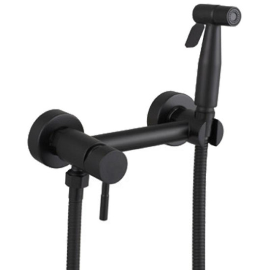 Гигиенический душ со смесителем Zerix SUS 222 Black (ZX4743)