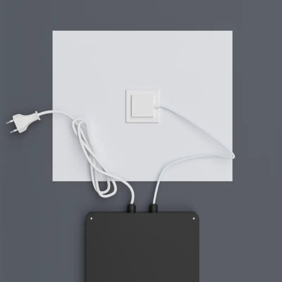 Зеркало Mixxus BEVEL MA02-90x65-REVERSE (LED Touch, Anti-fog, димер (3-6,5kK)) (MP6641)