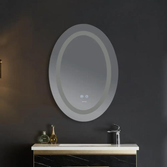 Дзеркало Mixxus PLAIN MV03-50x70 с LED Touch, Anti-fog, димером, рег. яскравості (MI6664)