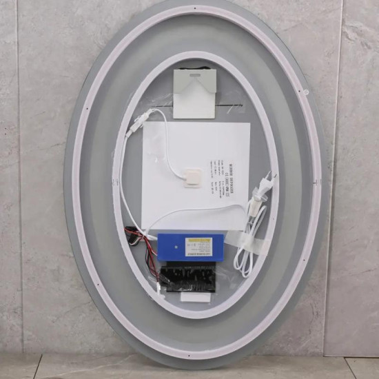 Дзеркало Mixxus PLAIN MV03-50x70 с LED Touch, Anti-fog, димером, рег. яскравості (MI6664)