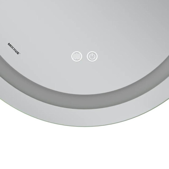 Дзеркало Mixxus Premium ELLIPSE MV05-80x60-REVERSE (LED Touch, Anti-fog, димер (3-6,5kK)) (MP6642)
