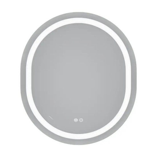 Дзеркало Mixxus Premium ELLIPSE MV05-80x70-REVERSE (LED Touch, Anti-fog, димер (3-6,5kK) (MP6643)