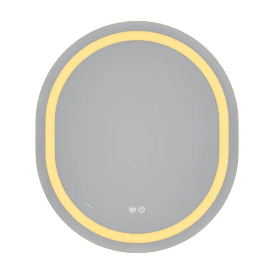 Дзеркало Mixxus Premium ELLIPSE MV05-80x70-REVERSE (LED Touch, Anti-fog, димер (3-6,5kK) (MP6643)