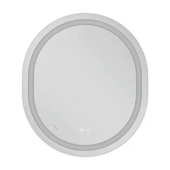 Дзеркало Mixxus Premium ELLIPSE MV05-80x70-REVERSE (LED Touch, Anti-fog, димер (3-6,5kK) (MP6643)