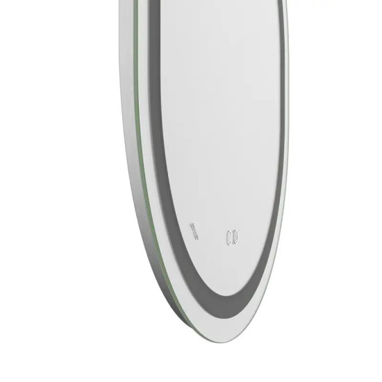 Дзеркало Mixxus Premium ELLIPSE MV05-80x70-REVERSE (LED Touch, Anti-fog, димер (3-6,5kK) (MP6643)