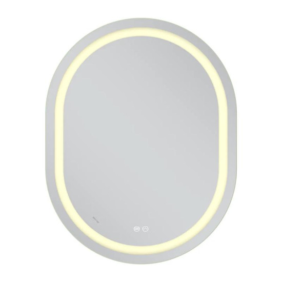 Дзеркало Mixxus Premium ELLIPSE MV05-90x70-REVERSE (LED Touch, Anti-fog, димер (3-6,5kK)) (MP6644)