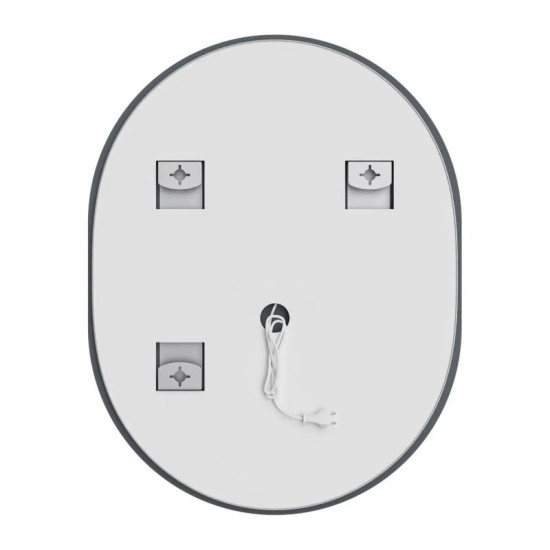 Дзеркало Mixxus Premium ELLIPSE MV05-90x70-REVERSE (LED Touch, Anti-fog, димер (3-6,5kK)) (MP6644)