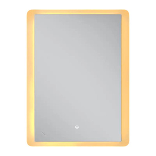 Зеркало Mixxus Premium OLIVARY MR19-80x60-REVERSE (LED Touch, Anti-fog, димер (3-6,5kK)) (MP6628)