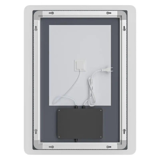 Зеркало Mixxus Premium OLIVARY MR19-80x60-REVERSE (LED Touch, Anti-fog, димер (3-6,5kK)) (MP6628)