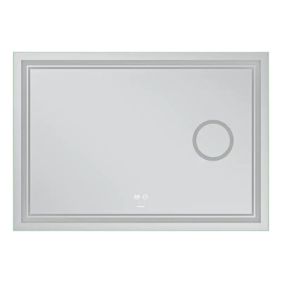 Зеркало Mixxus Premium QUADRO MR20-100x70 (LED Touch, Anti-fog, димер, линза) (MP6622)