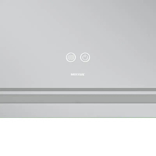 Зеркало Mixxus Premium QUADRO MR20-100x70 (LED Touch, Anti-fog, димер, линза) (MP6622)