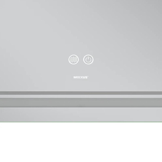 Дзеркало Mixxus Premium QUADRO MR20-100x80 (LED Touch, Anti-fog, димер, лінза) (MP6623)
