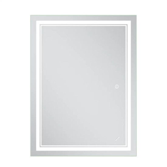 Зеркало Mixxus Premium QUADRO MR20-80x60-REVERSE (LED Touch, Anti-fog, димер) (MP6619)