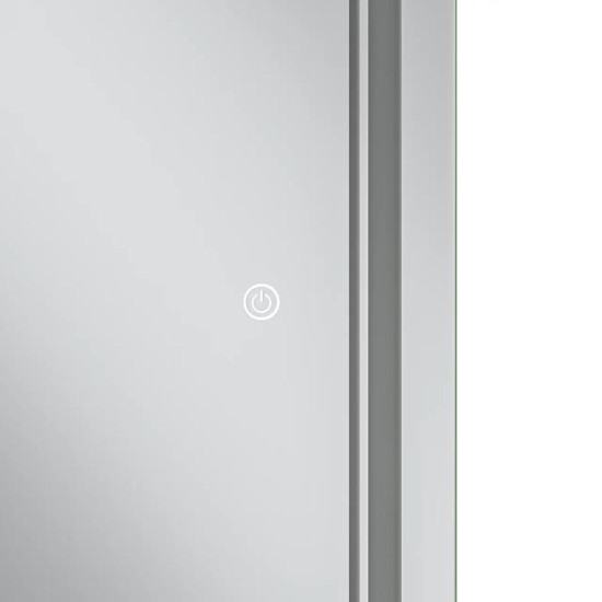 Зеркало Mixxus Premium QUADRO MR20-80x60-REVERSE (LED Touch, Anti-fog, димер) (MP6619)