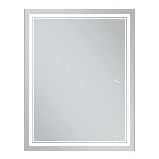 Зеркало Mixxus Premium QUADRO MR20-90x70-REVERSE (LED Touch, Anti-fog, димер) (MP6621)
