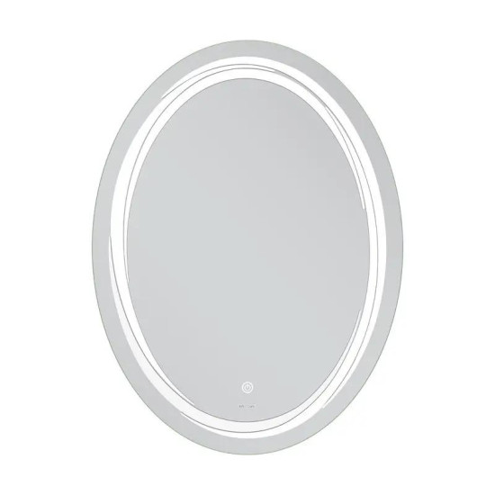 Зеркало Mixxus Premium WAVE MV04-60x80 (LED Touch, Anti-fog, димер (3-6,5kK)) (MP6636)