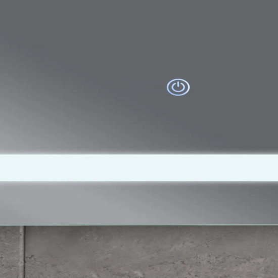 Зеркало Mixxus TWEE MR09-80x60-REVERSE с LED Touch, Anti-fog, димером, регулировкой яркости (MI6660)