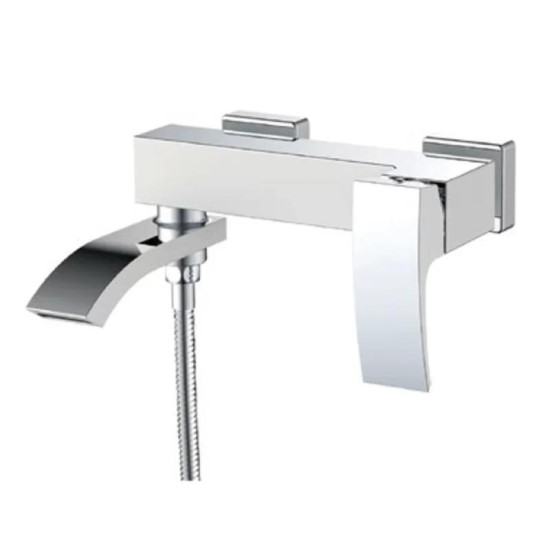 Смеситель для ванны Koer KB-41007-04 хром+белый (KR5157)
