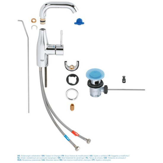 Змішувач для раковини Grohe Essence New (24173001)