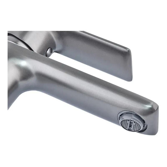 Змішувач для раковини Haiba Alex 001 Graphite (HB3992)
