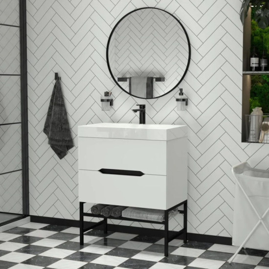Тумба з раковиною Fancy Marble (Буль-Буль) Stella 700