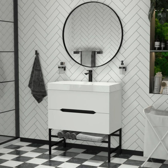 Тумба з раковиною Fancy Marble (Буль-Буль) Stella 800