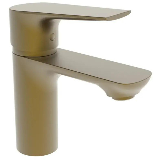 Смеситель для раковины Haiba Milano 001 BRUSHED GOLD (HB9619)