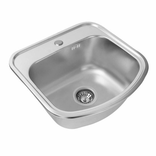 Кухонная мойка Valeso 4947 Сатин 0,8/180