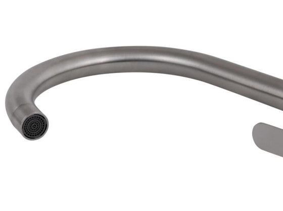 Кухонный смеситель Brinex Pure 015F Nickel BRIPUR015FNKL
