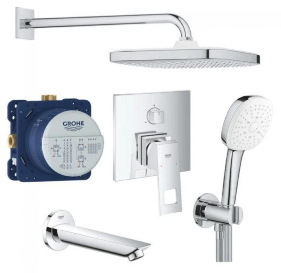 Душова система прихованого монтажу Grohe Essence Tempesta 250 UA26417SC1