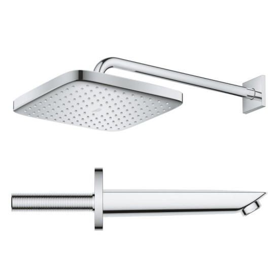 Душова система прихованого монтажу Grohe Eurocube Tempesta 250 Cube UA26417SC0