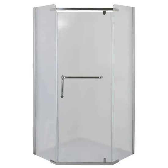 Душевая кабина Mixxus LINES SC01-90x90x185-TR CHROME прозрачная 6мм (MI6915)