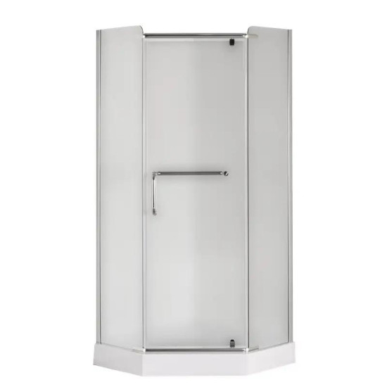 Душова кабіна Mixxus LINES SCT01-90x90x198-TR CHROME прозора 6мм (MI6913)