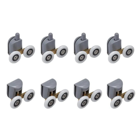Душова кабіна Mixxus PLAIN SC01-90x90x185-TR CHROME прозора 4мм (MI6899)