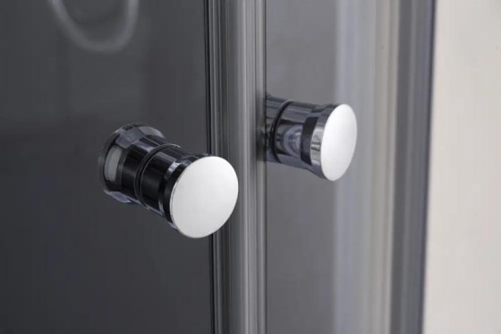 Душова кабіна Mixxus PLAIN SC01-90x90x185-TR GRAPHITE прозора 4мм (MI6902)