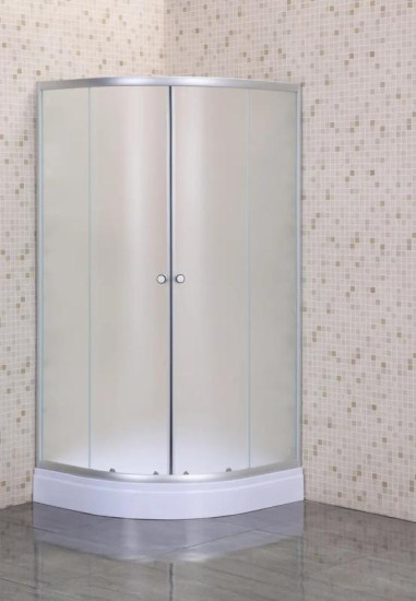 Душевая кабина Mixxus PLAIN SCT02-90x90x195-FB SATIN матовая 4мм (MI6896)