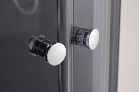 Душова кабіна Mixxus PLAIN SCT02-90x90x195-TR GRAPHITE прозора 4мм (MI6901)