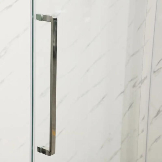 Душова кабіна Mixxus Premium BEVEL SC01-100x80x195-TR Chrome прозора 6мм (MI6869)