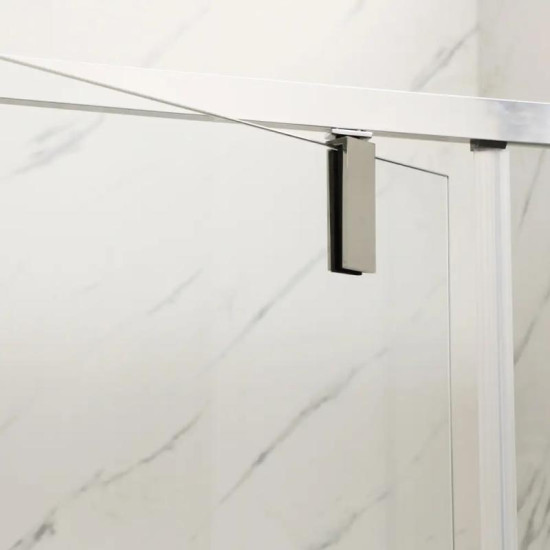 Душова кабіна Mixxus Premium BEVEL SC01-100x80x195-TR Chrome прозора 6мм (MI6869)