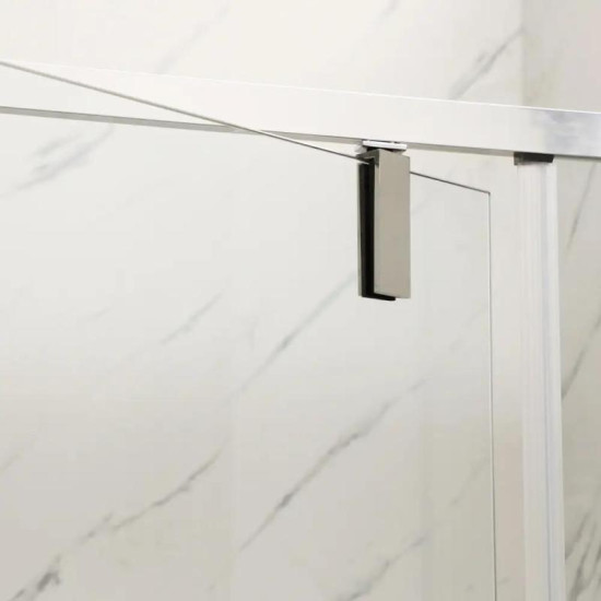 Душова кабіна Mixxus Premium BEVEL SC01-120x80x195-TR Chrome прозора 6мм (MI6871)