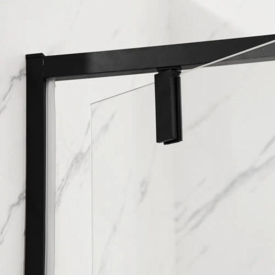 Душевая кабина Mixxus Premium BEVEL SC01-90x90x195-TR Black прозрачная 6мм (MI6864)