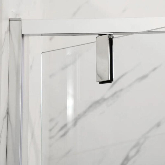 Душова кабіна Mixxus Premium BEVEL SC01-90x90x195-TR Chrome прозора 6мм (MI6863)