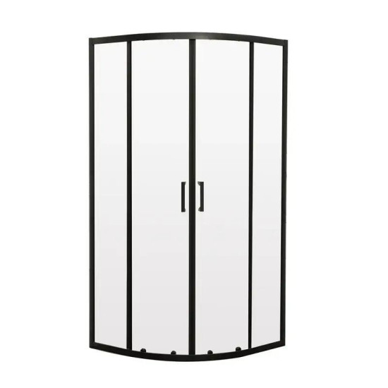 Душевая кабина Mixxus Premium DIVERSE SC01-90x90x195-TR Black прозрачная 5мм (MI6860)