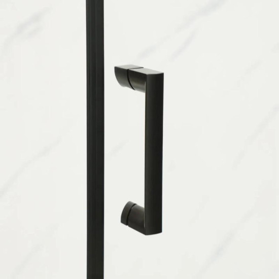 Душевая кабина Mixxus Premium DIVERSE SC02-90x90x195-TR Black прозрачная 5мм (MI6862)